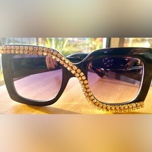 Akira rhinestone sunglasses